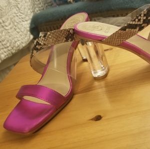Guess lucite dress sandal
